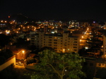 旧市街地方面を撮影した夜景